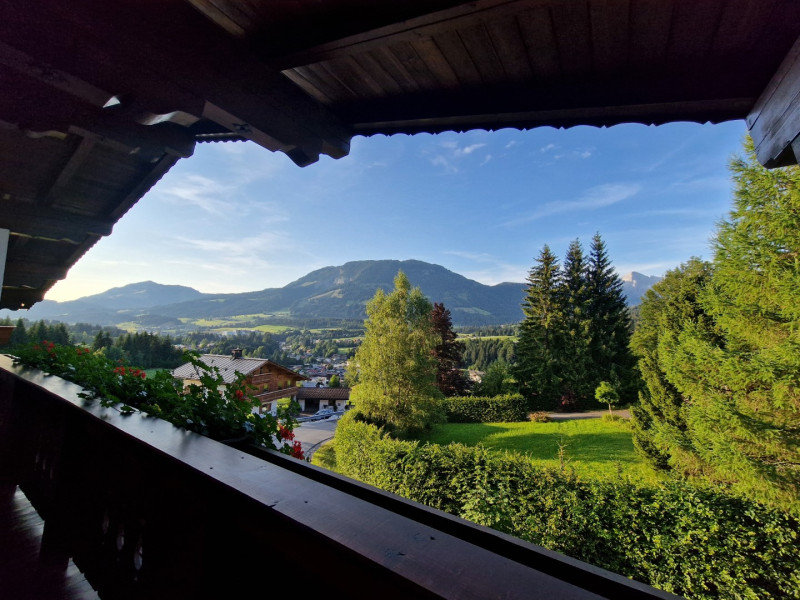 Aussicht vom Balkon